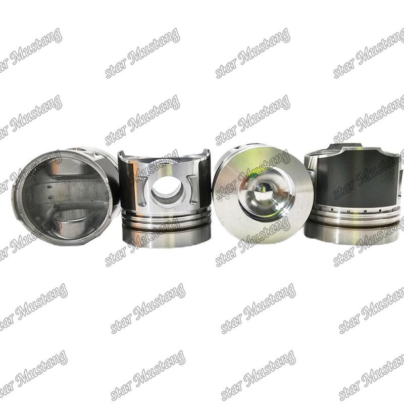 Piston S6K S6KT 3066 E320C Intercooling 58mm Kamar pembakaran 297-7753 Untuk mesin diesel Caterpillar Mitsubishi
