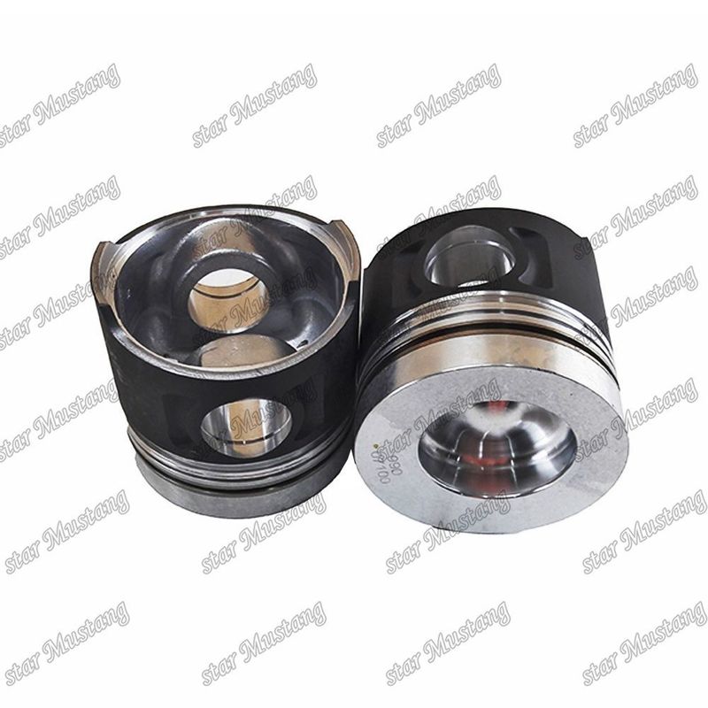 Piston S6k S6kt 3066 Permukaan Grafit Tanpa Intercooling 60mm Kamar Pembakaran 5i-7537 34317-10201 Untuk Mitsubishi