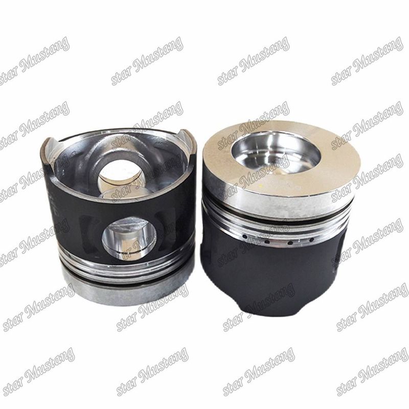 Piston S6k S6kt 3066 Permukaan Grafit Tanpa Intercooling 60mm Kamar Pembakaran 5i-7537 34317-10201 Untuk Mitsubishi