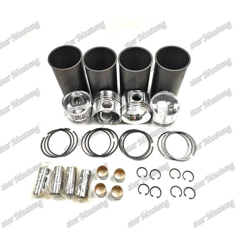 Untuk mesin Cummins B3.3 E2170 Cylinder Liner Kit 4089143 C6204312170 4941138 Bagian perbaikan mesin diesel mekanik