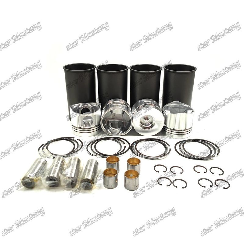 Untuk mesin Cummins B3.3 E2170 Cylinder Liner Kit 4089143 C6204312170 4941138 Bagian perbaikan mesin diesel mekanik