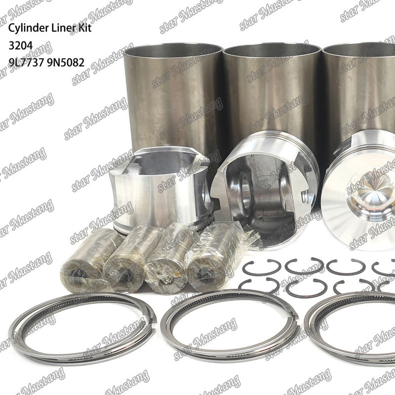 Untuk Mesin Caterpillar 3204 Cylinder Liner Kit 9L7737 1W1661 9N5082 Bagian perbaikan mesin diesel mekanik