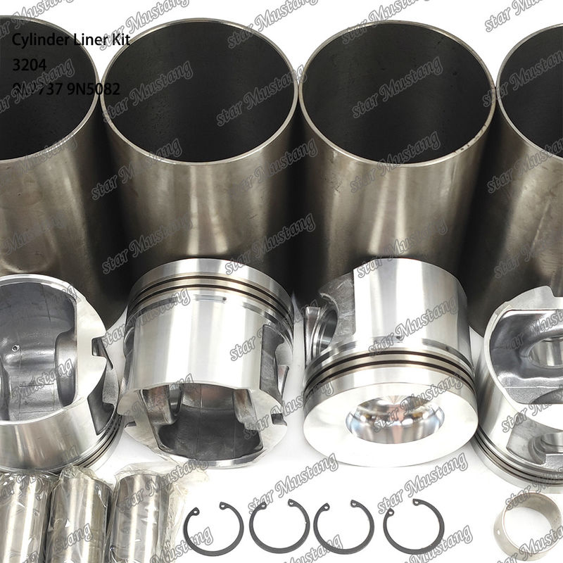Untuk Mesin Caterpillar 3204 Cylinder Liner Kit 9L7737 1W1661 9N5082 Bagian perbaikan mesin diesel mekanik