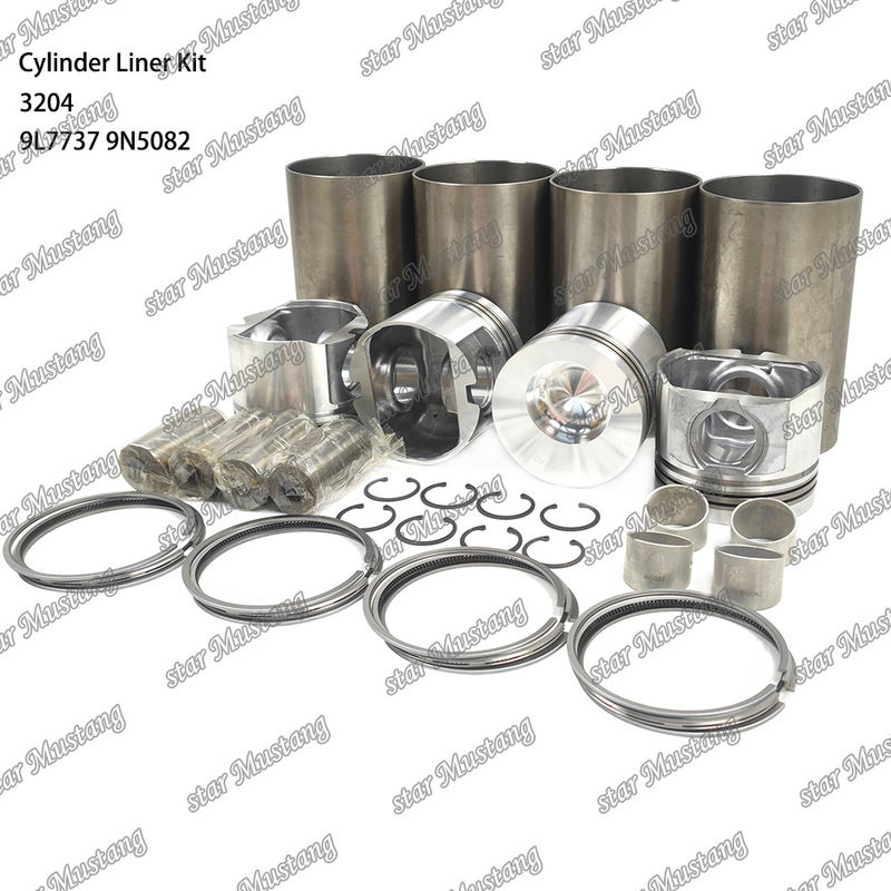 Untuk Mesin Caterpillar 3204 Cylinder Liner Kit 9L7737 1W1661 9N5082 Bagian perbaikan mesin diesel mekanik