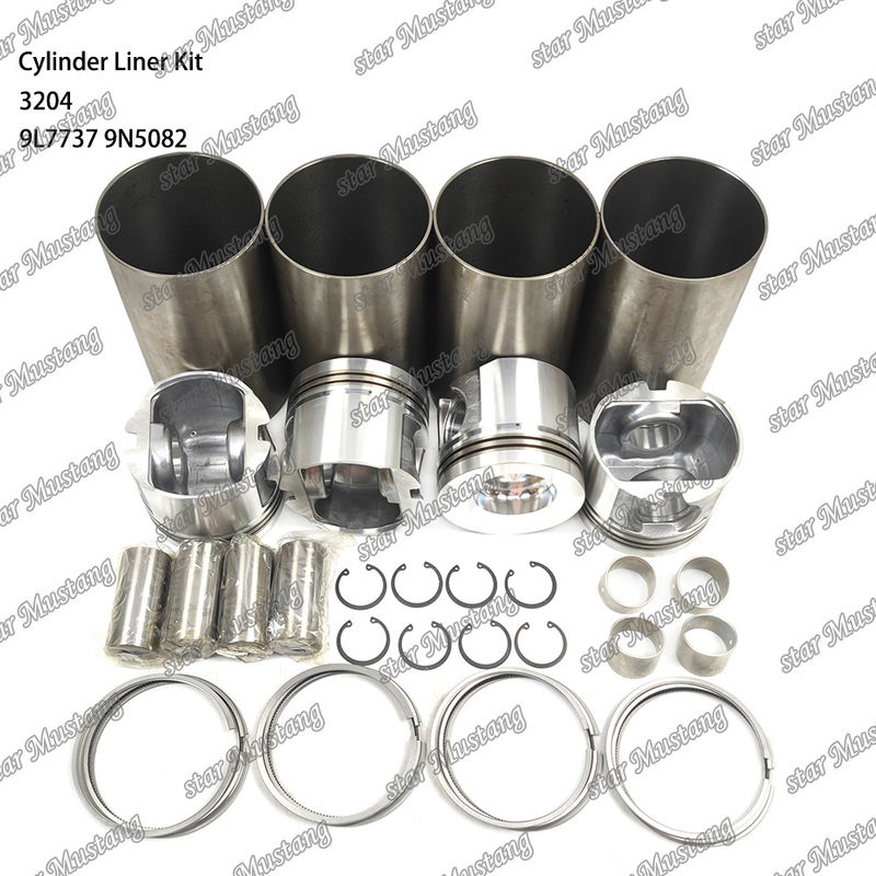 Untuk Mesin Caterpillar 3204 Cylinder Liner Kit 9L7737 1W1661 9N5082 Bagian perbaikan mesin diesel mekanik