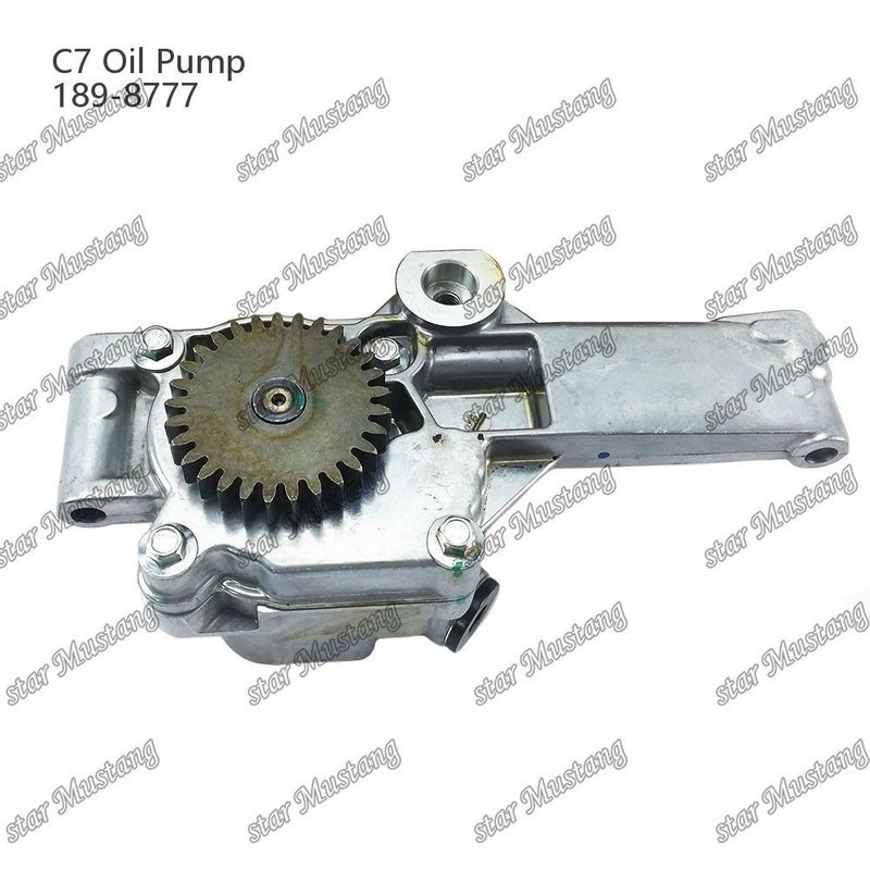 Pompa minyak C7 Single Gear 189-8777 Untuk CATERPILLAR Bagian perbaikan mesin diesel
