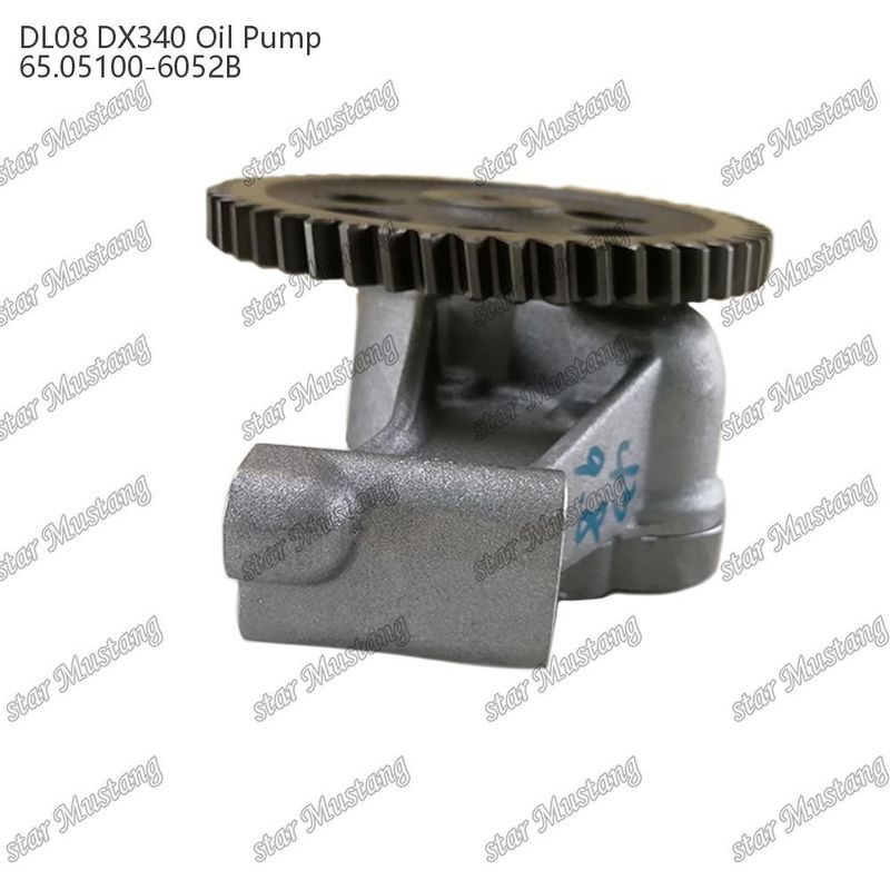 DL08 DX340 Pompa Minyak 65.05100-6052B Untuk Doosan Daewoo Mesin suku cadang