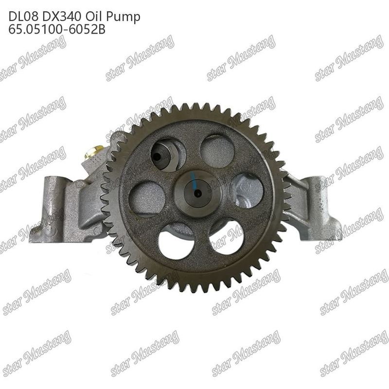 DL08 DX340 Pompa Minyak 65.05100-6052B Untuk Doosan Daewoo Mesin suku cadang
