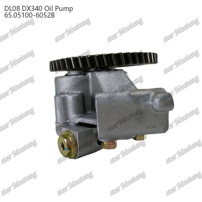 DL08 DX340 Pompa Minyak 65.05100-6052B Untuk Doosan Daewoo Mesin suku cadang