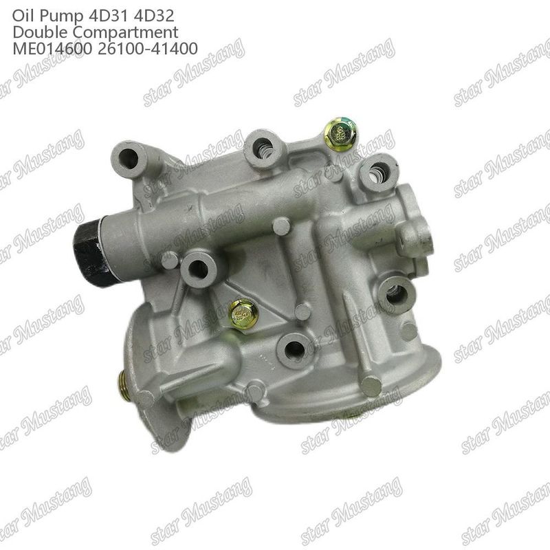 Pompa Minyak Mesin 4D31 4D32 Termostat Ganda ME014600 26100-41400 Untuk suku cadang mesin Mitsubishi