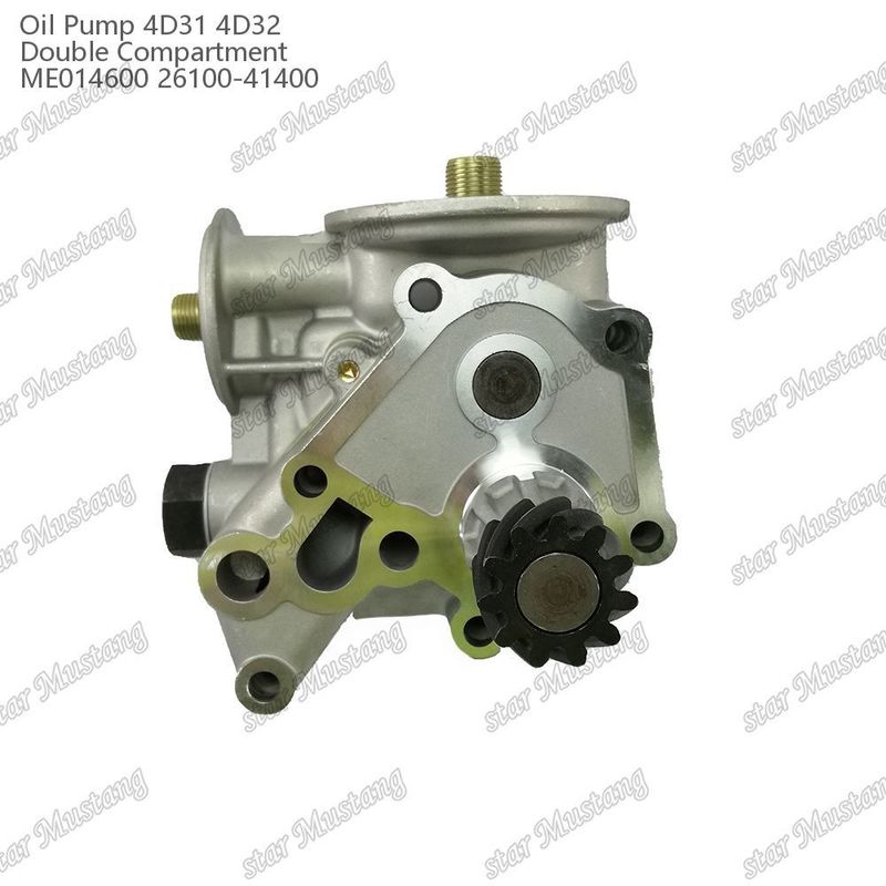 Pompa Minyak Mesin 4D31 4D32 Termostat Ganda ME014600 26100-41400 Untuk suku cadang mesin Mitsubishi