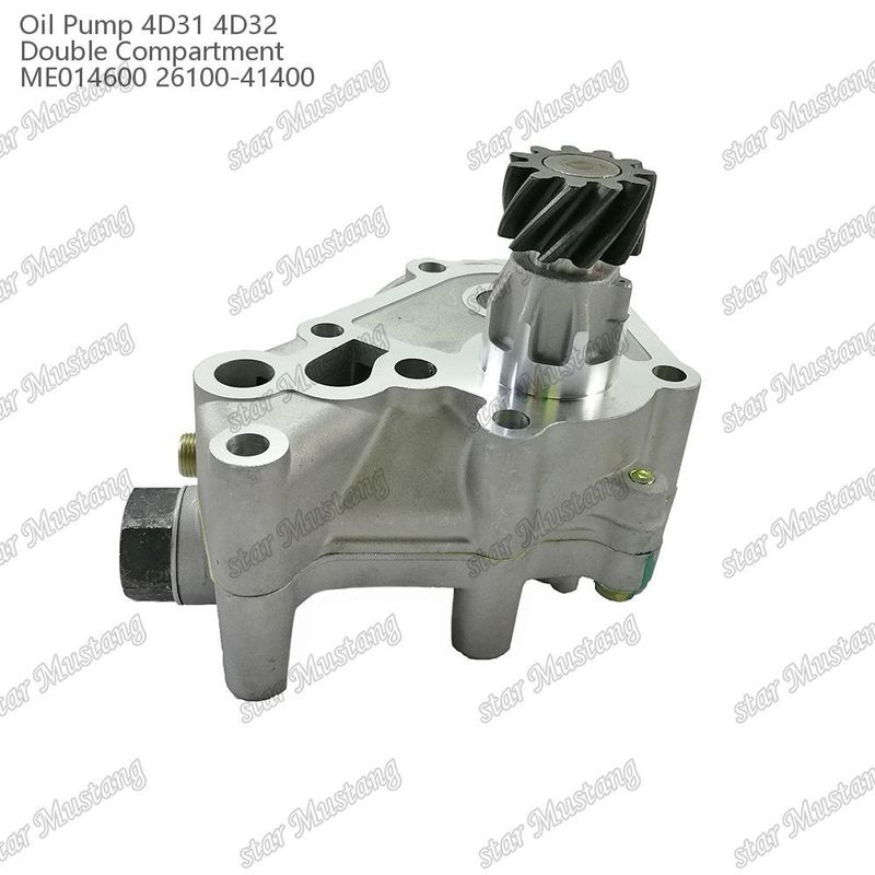 Pompa Minyak Mesin 4D31 4D32 Termostat Ganda ME014600 26100-41400 Untuk suku cadang mesin Mitsubishi