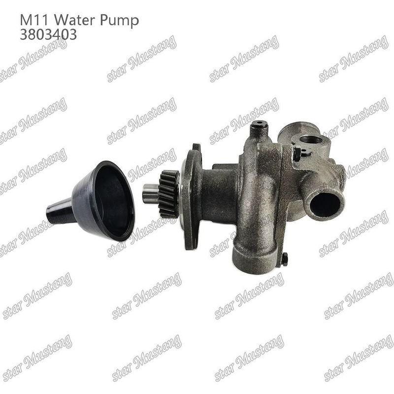 Pompa Air M11 4955706 4926553 Short Shaft Untuk CUMMINS Bagian perbaikan mesin diesel