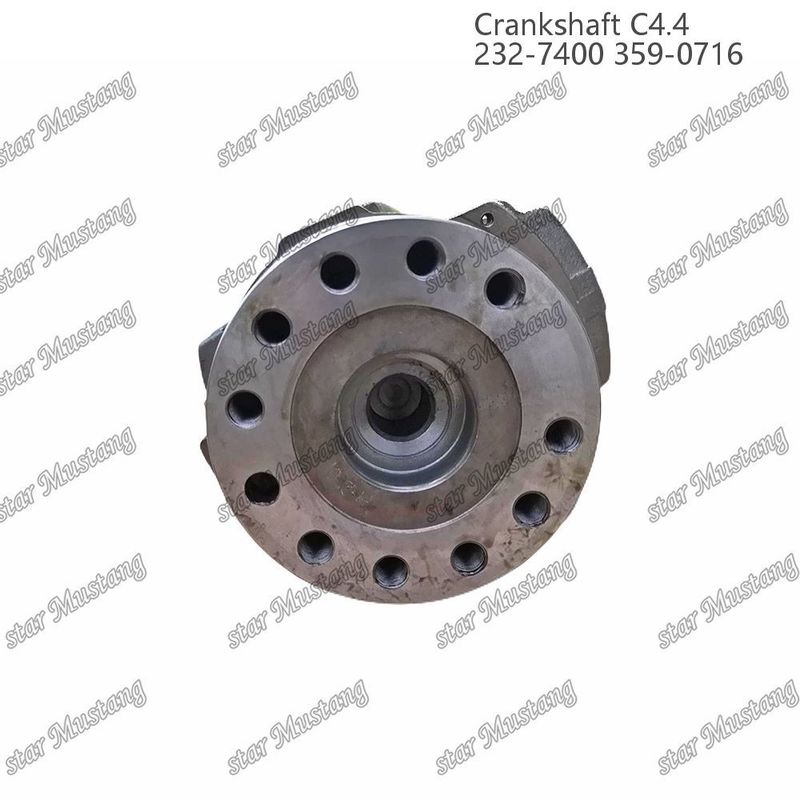 Crankshaft C4.4 baja tempa EFI 63mm Dengan Spline 232-7400 359-071 Untuk Bagian Perbaikan Mesin Diesel Caterpillar