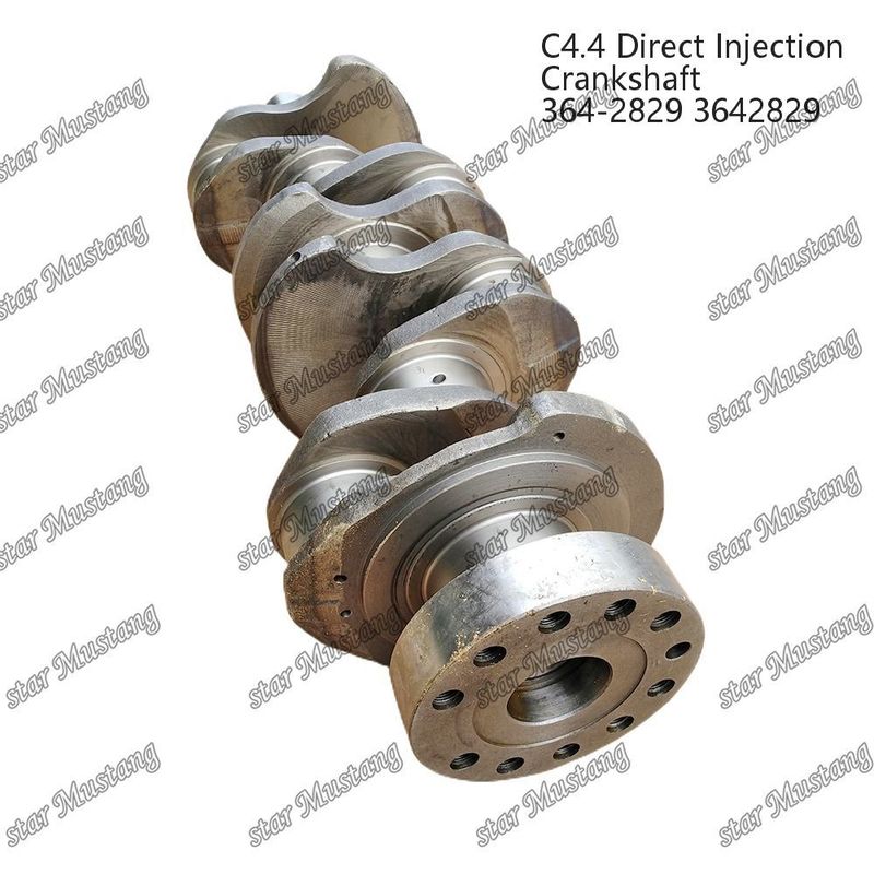 Crankshaft C4.4 Direct Injection Cast Steel 68M Diameter No Thread 364-2829 3642829 Untuk Bagian Mesin Diesel Caterpillar