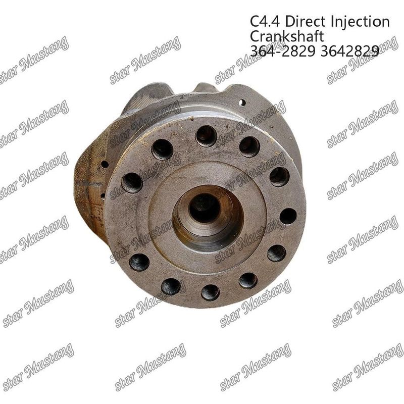 Crankshaft C4.4 Direct Injection Cast Steel 68M Diameter No Thread 364-2829 3642829 Untuk Bagian Mesin Diesel Caterpillar