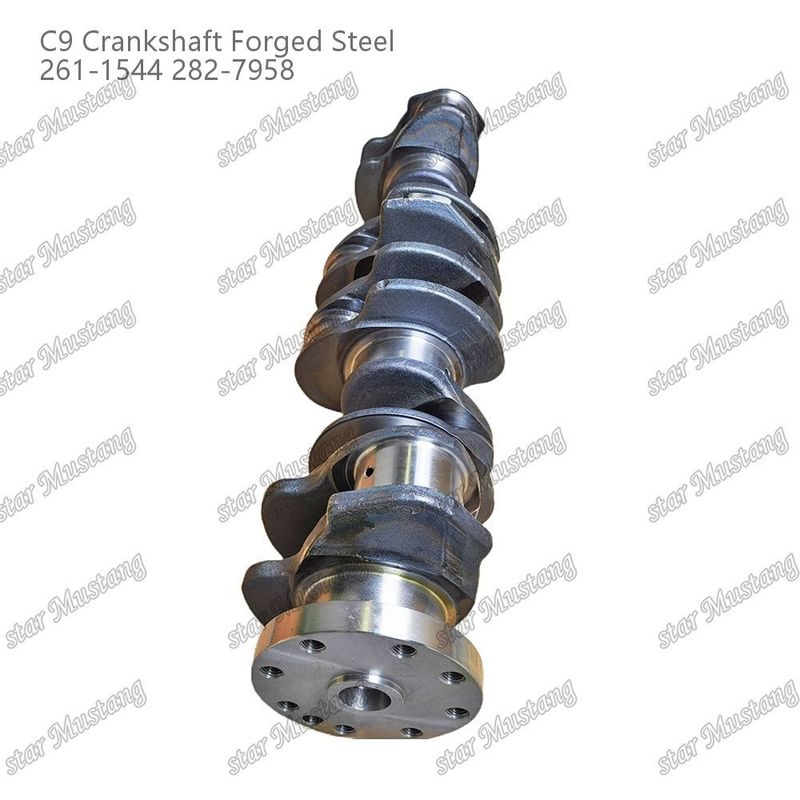 Crankshaft C9 baja tempa 261-1544 282-7958 Untuk Caterpillar Bagian perbaikan mesin diesel