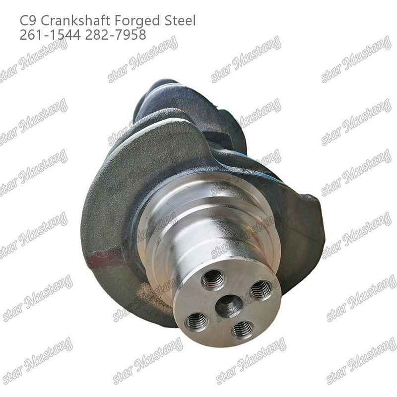 Crankshaft C9 baja tempa 261-1544 282-7958 Untuk Caterpillar Bagian perbaikan mesin diesel