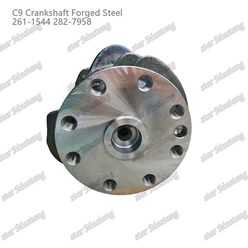 Crankshaft C9 baja tempa 261-1544 282-7958 Untuk Caterpillar Bagian perbaikan mesin diesel