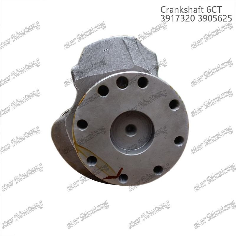 Crankshaft 6CT 3917320 3905625 Baja tempa dengan Gear untuk Bagian perbaikan mesin diesel Cummins