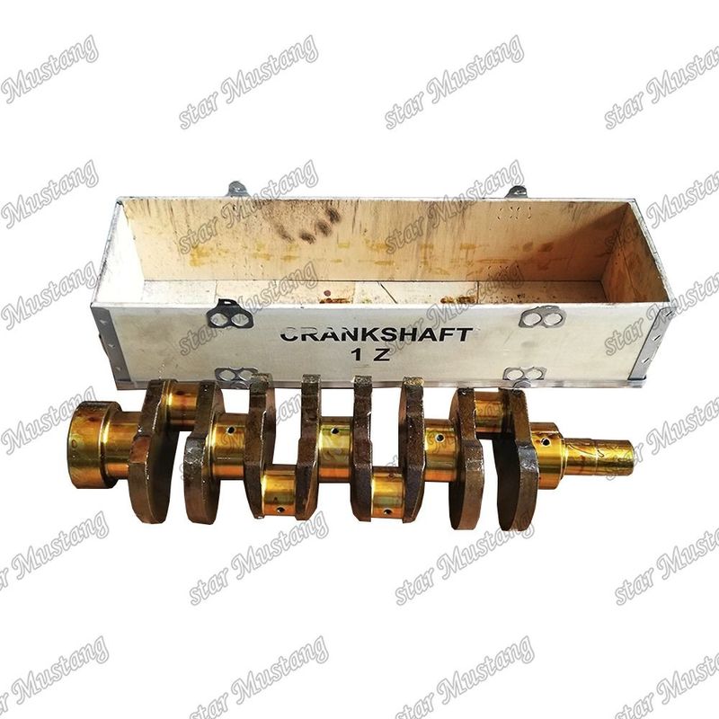 1Z Crankshaft Mesin Baja cor 13411-78300-71 Untuk suku cadang mesin TOYOTA