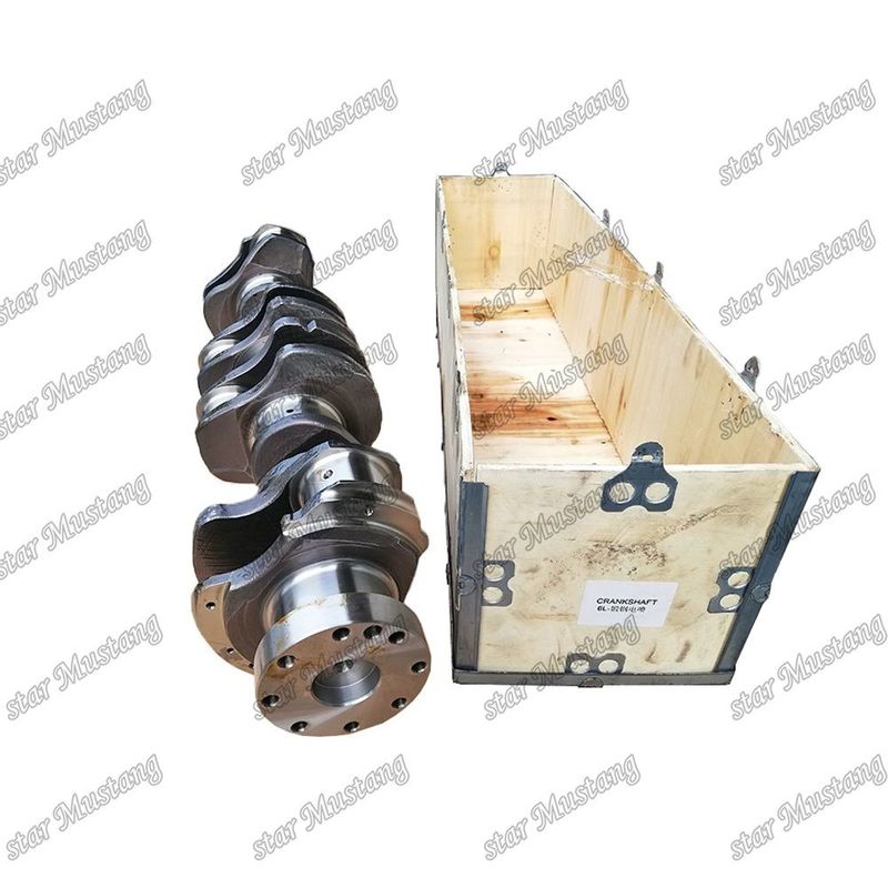 Crankshaft 6L baja tempa injeksi listrik 3965009 Untuk bagian perbaikan mesin diesel Cummins