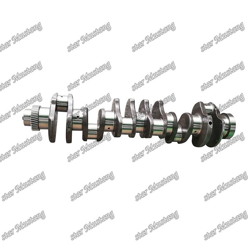 Crankshaft 6L Electric Injection Forged Steel 4989436 Untuk bagian perbaikan mesin diesel Cummins