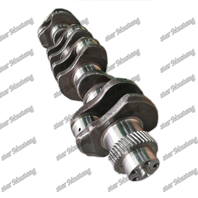Crankshaft 6L Electric Injection Forged Steel 4989436 Untuk bagian perbaikan mesin diesel Cummins