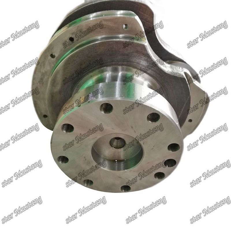Crankshaft 6L Electric Injection Forged Steel 4989436 Untuk bagian perbaikan mesin diesel Cummins