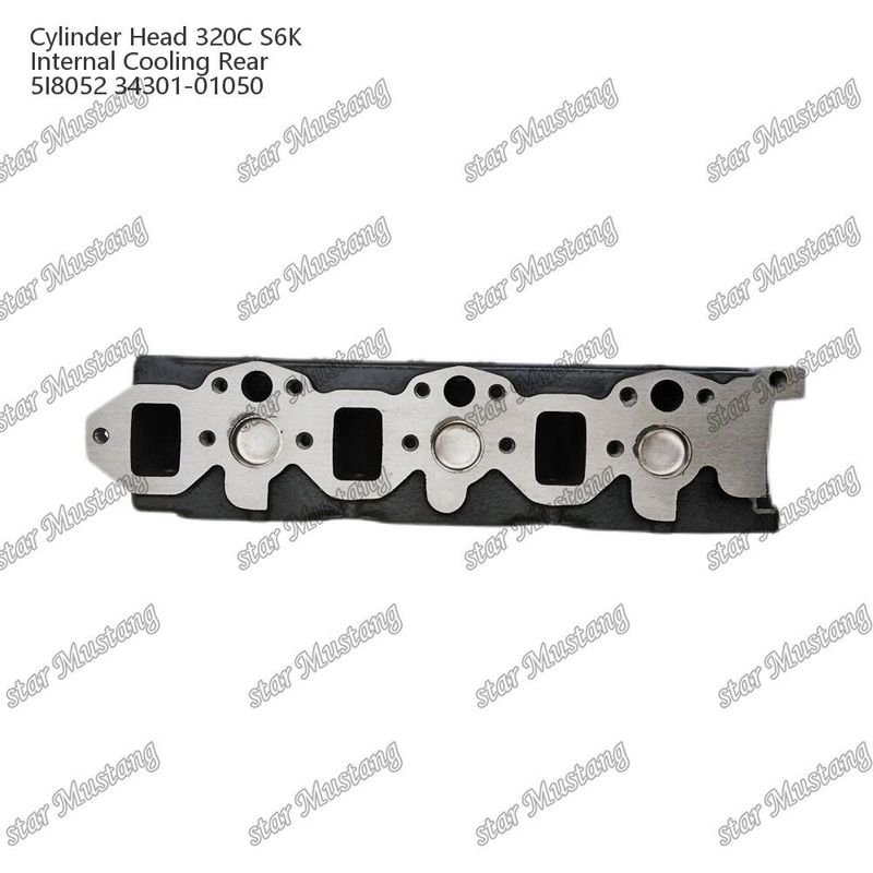 320C S6K Kepala Silinder Mesin Interior Cooler Belakang 5I8052 34301-01050 Untuk Mitsubishi Untuk suku cadang mesin CAT