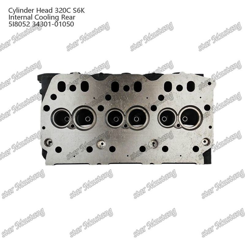 320C S6K Kepala Silinder Mesin Interior Cooler Belakang 5I8052 34301-01050 Untuk Mitsubishi Untuk suku cadang mesin CAT