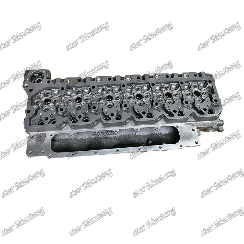 6D107 PC200-8 Kepala Silinder Mesin A 4988954 3977221 Untuk suku cadang mesin KOMATSU