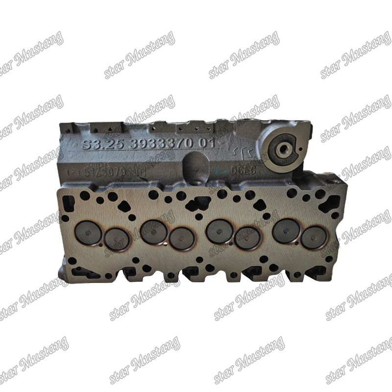4D102 Mesin Cylinder Head Assembly 3933370 3966454 3933352 Untuk suku cadang mesin Cummins