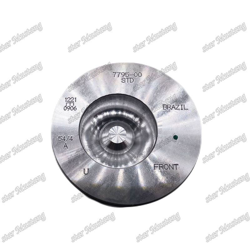 Piston 4BT 4D102 6BT 6BT5.9 6D102 50mm Kamar pembakaran 3957795 3807795 Untuk bagian perbaikan mesin diesel Cummins