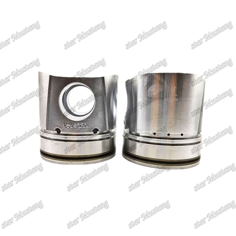 Piston 4BT 4D102 6BT 6BT5.9 6D102 50mm Kamar pembakaran 3957795 3807795 Untuk bagian perbaikan mesin diesel Cummins