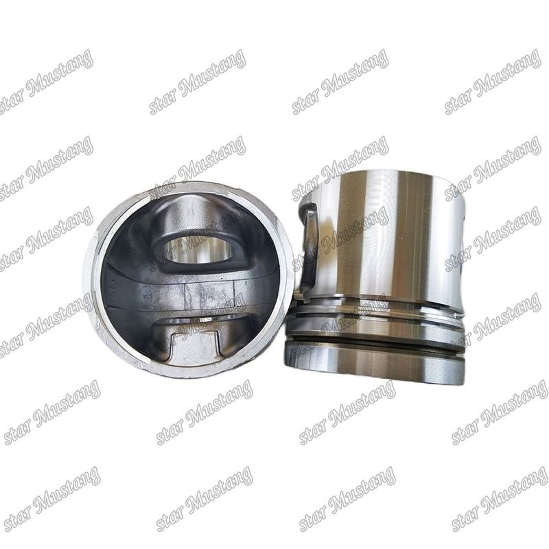 Piston 4BT3.9 6BT5.9 59mm Kamar pembakaran 3907163 Untuk bagian perbaikan mesin diesel Cummins