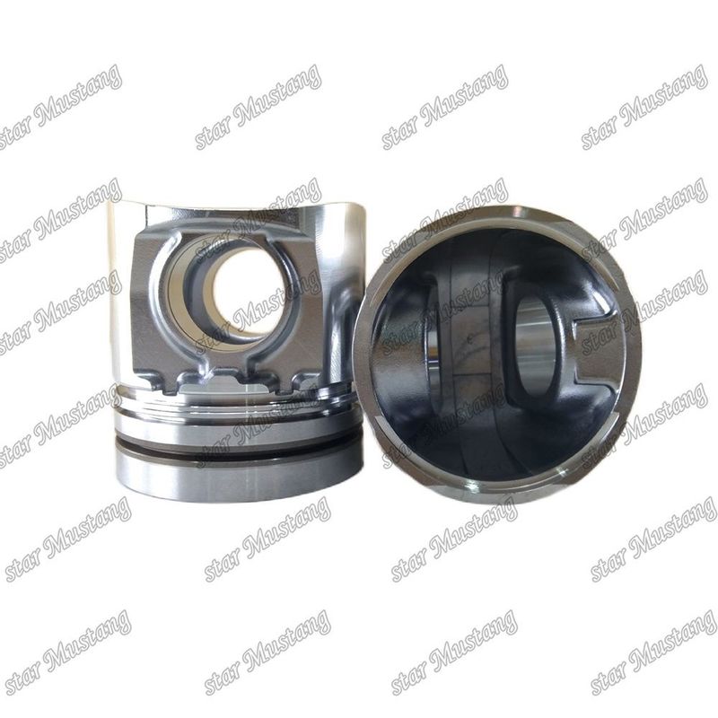 Piston 4BT3.9 6BT5.9 59mm Kamar pembakaran 3907163 Untuk bagian perbaikan mesin diesel Cummins