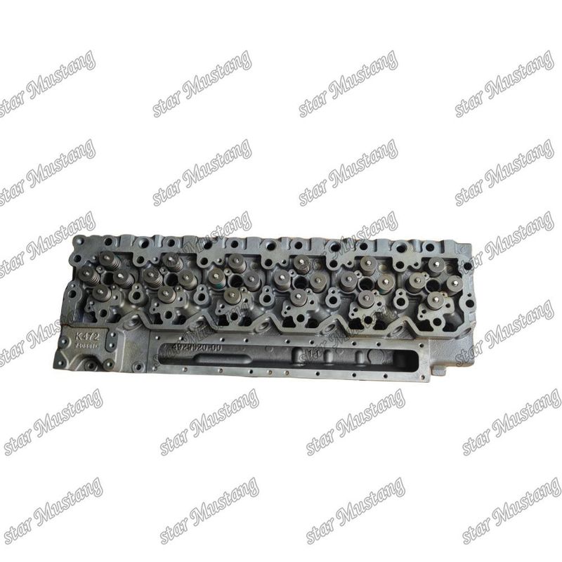 QSC8.3 Mesin Cylinder Head Assembly 24V 46298847 3973630 Untuk suku cadang mesin Cummins