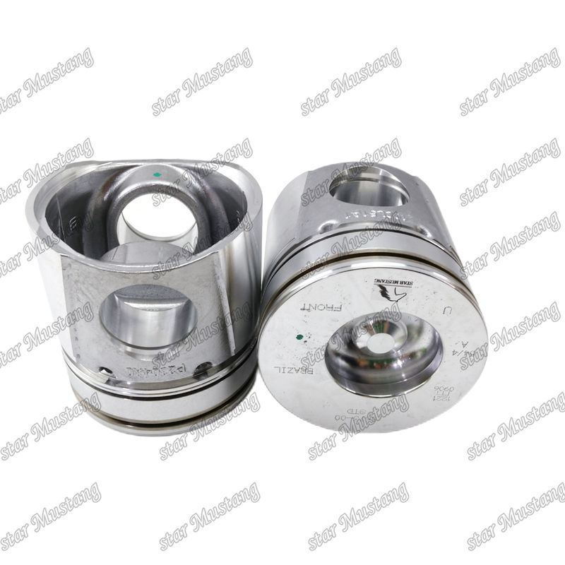 Piston 6BT5.9 3928673 50mm Kamar pembakaran Untuk bagian perbaikan mesin diesel Cummins