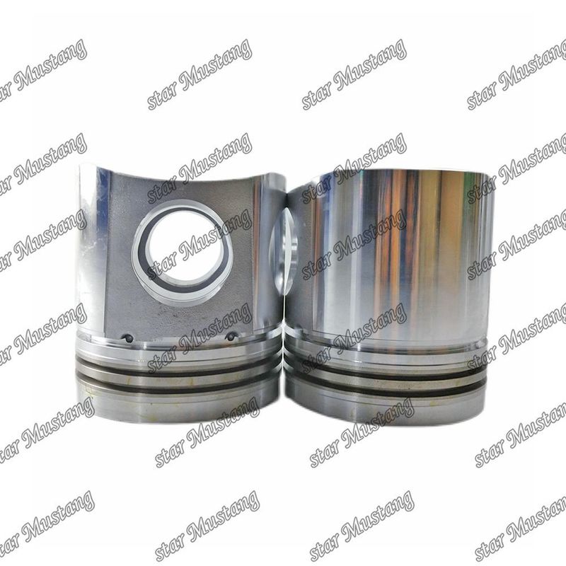 Piston 6CT 6D114 260HP 3925878 56mm Kamar Pembakaran Untuk Bagian Perbaikan Mesin Diesel Cummins