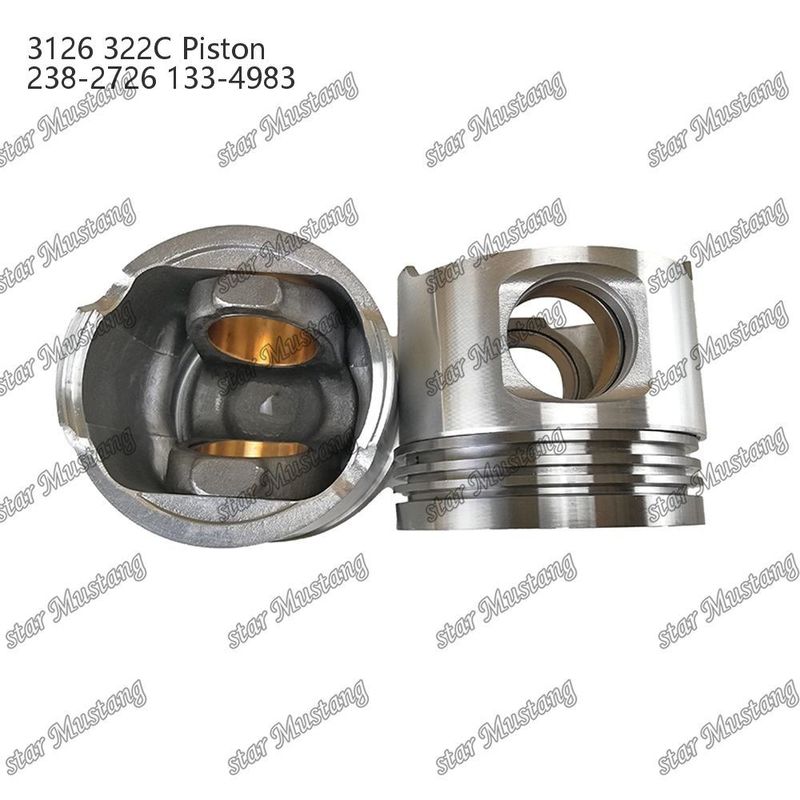 Piston Dengan Pin 3126 322C Ukuran Kamar 74mm 238-2726 133-4983