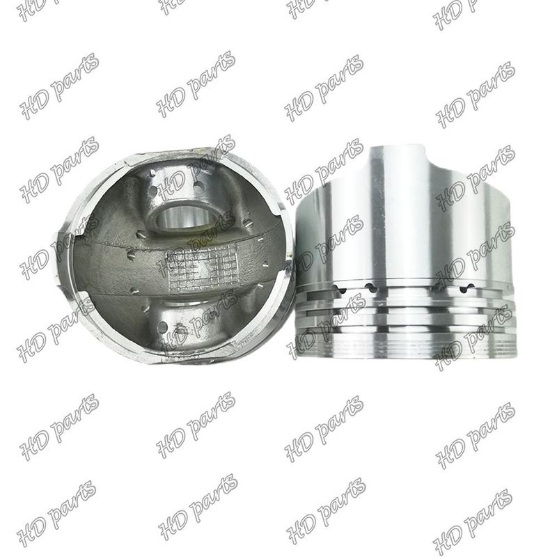 Piston L3E lubang pin 21mm permukaan terang 30L17-10013 Untuk suku cadang mesin Mitsubishi