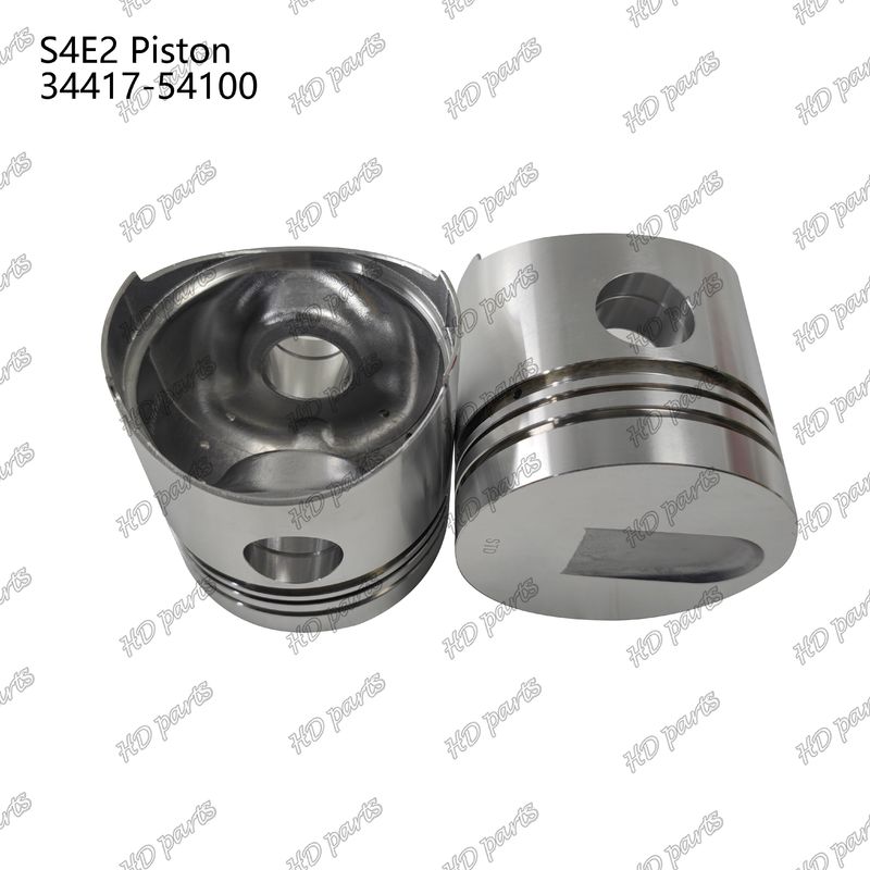 Piston S4E2 98mm tinggi 28mm lubang pin 34417-54100 Untuk suku cadang mesin Mitsubishi