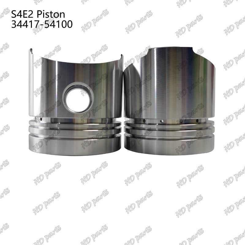 Piston S4E2 98mm tinggi 28mm lubang pin 34417-54100 Untuk suku cadang mesin Mitsubishi