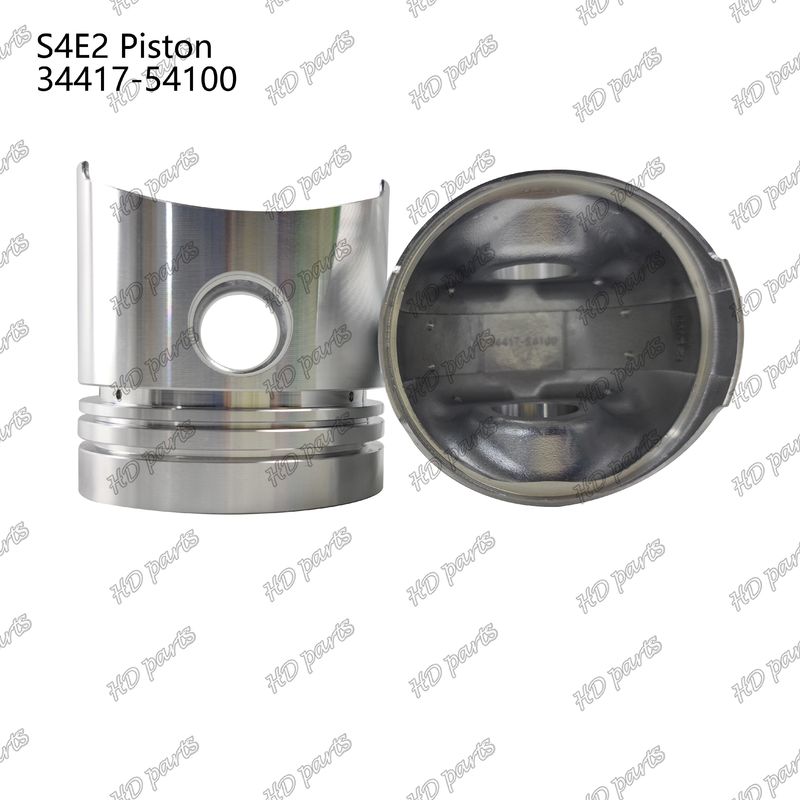 Piston S4E2 98mm tinggi 28mm lubang pin 34417-54100 Untuk suku cadang mesin Mitsubishi