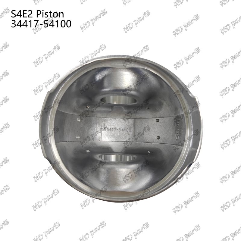 Piston S4E2 98mm tinggi 28mm lubang pin 34417-54100 Untuk suku cadang mesin Mitsubishi