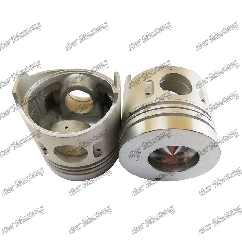4D32 Mesin Piston Chamber Ukuran 52mm Tinggi 110.7mm 2.8HKx2x4mm ME018274 Untuk suku cadang mesin Mitsubishi