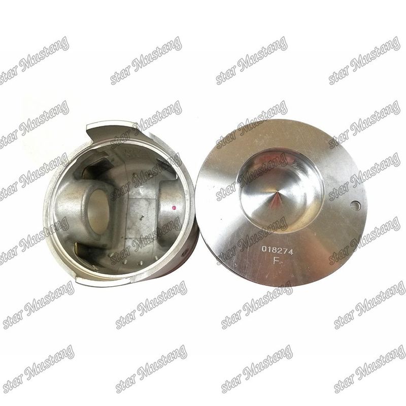 4D32 Mesin Piston Chamber Ukuran 52mm Tinggi 110.7mm 2.8HKx2x4mm ME018274 Untuk suku cadang mesin Mitsubishi