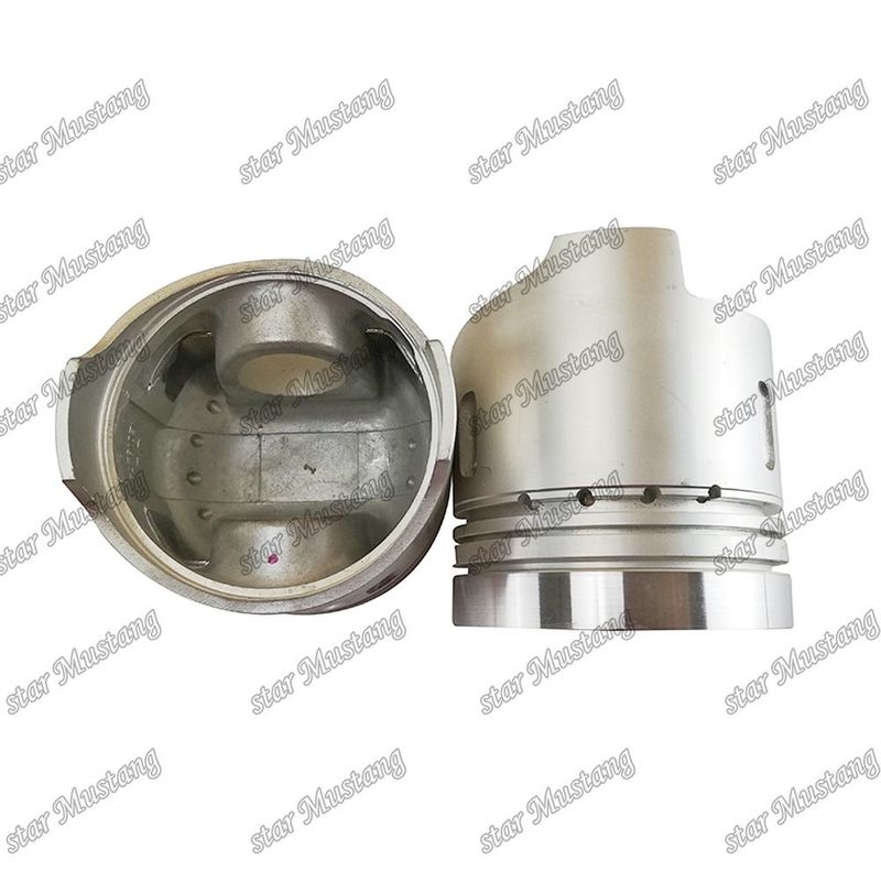 4D32 Mesin Piston Chamber Ukuran 52mm Tinggi 110.7mm 2.8HKx2x4mm ME018274 Untuk suku cadang mesin Mitsubishi