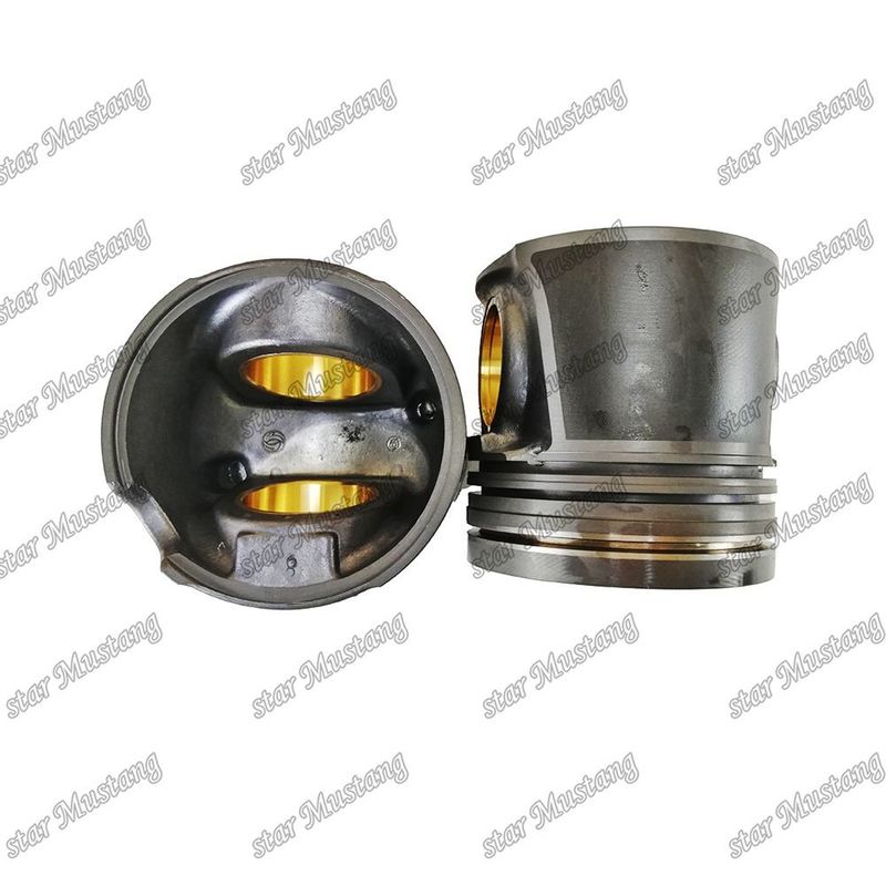 Piston 8.9L 6LTAA ISB6.7 ISB6.7L 4987914 4936496 Untuk bagian perbaikan mesin diesel Cummins